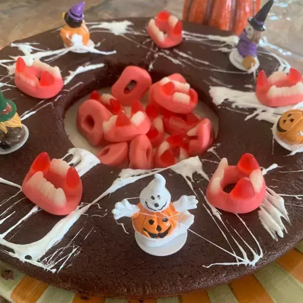 La tarte couronne d’halloween