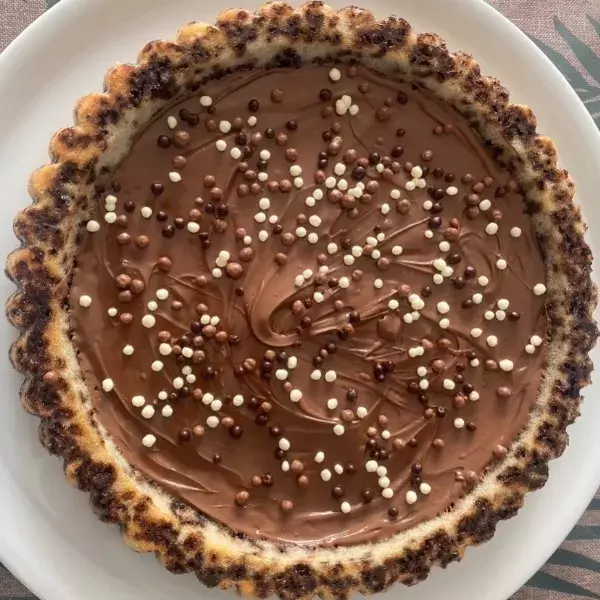 tarte tigrée au nutella