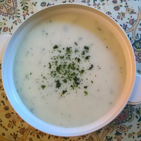 Velouté sucré-salé panais-poires