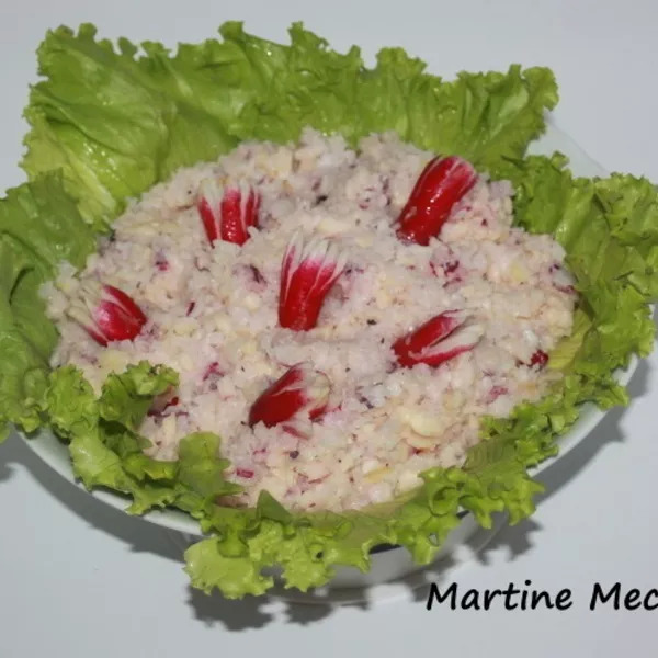 Salade de navets et pommes