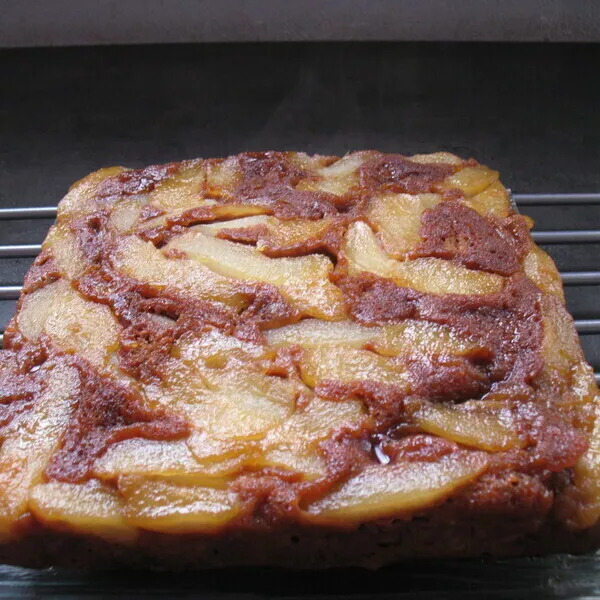 Gâteau renversé au chocolat