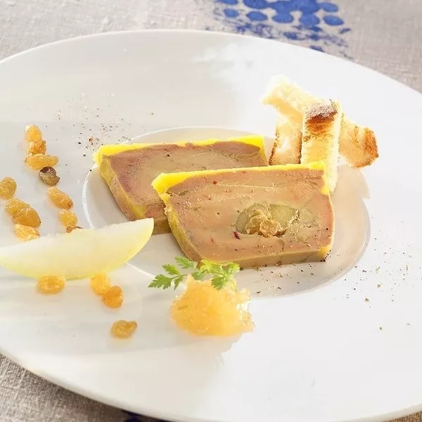 Terrine de foie gras normande