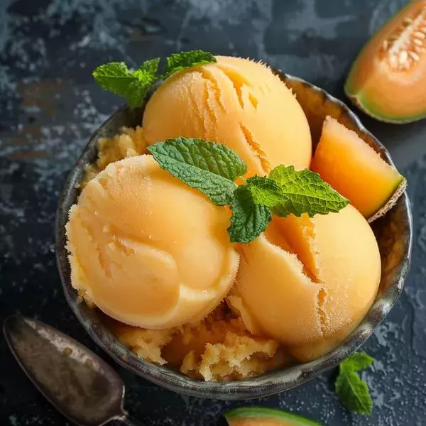 Sorbet melon