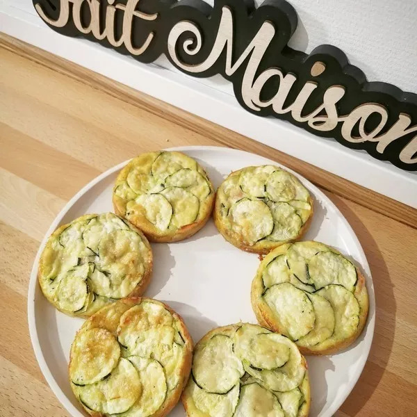 Invisible saumon courgettes