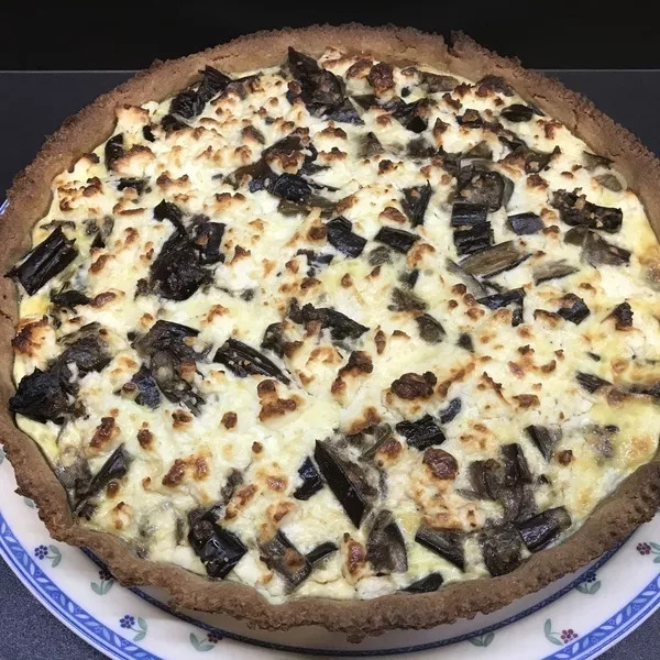 Tarte aubergines - feta