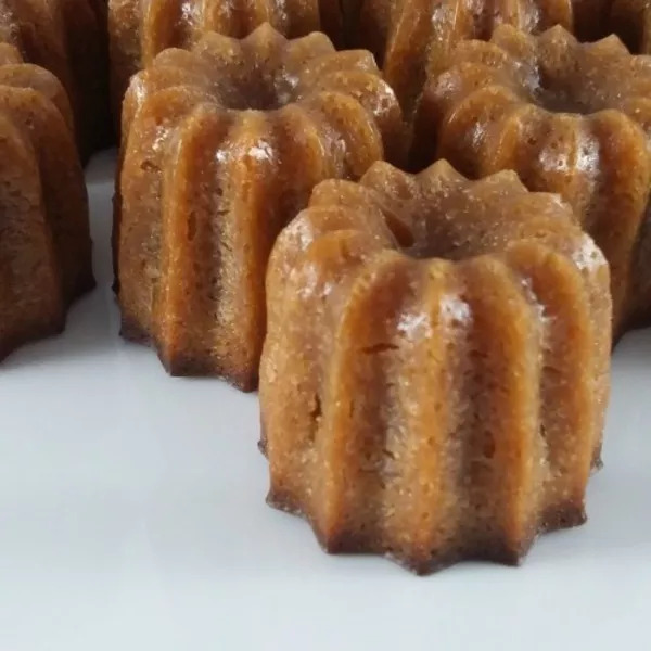 Minis cannelés aux carambar