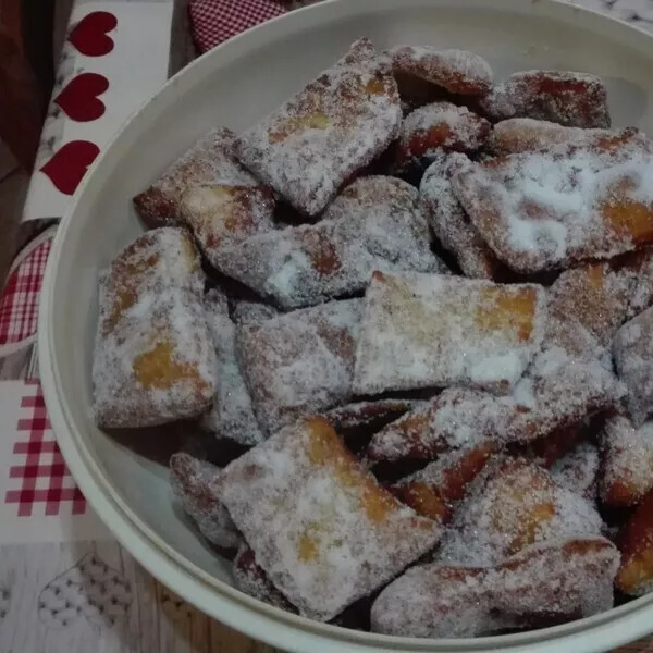 Beignets à la levure de boulanger