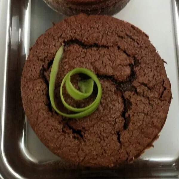 Moelleux au chocolat et courgette, sans beurre