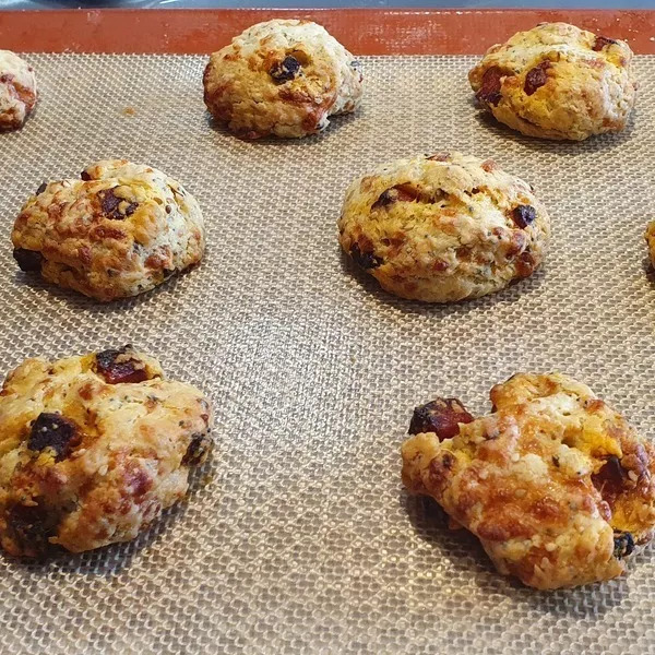 Cookies chorizo et fromage 