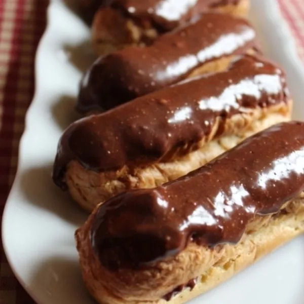 Glaçage pour éclairs au chocolat