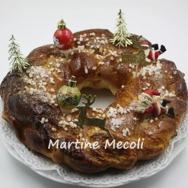 Couronne de Noël sans cook'in