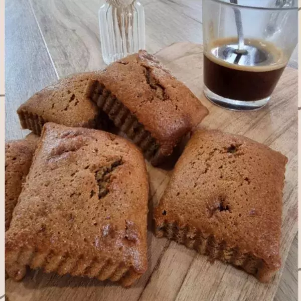 Biscuit café et pépites de chocolat