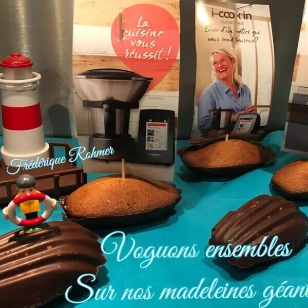 Madeleine sans gluten 