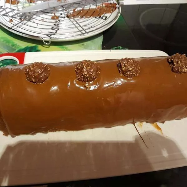 Bûche Ferrero Rocher