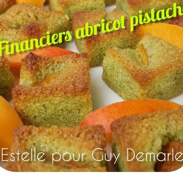 Financiers abricot pistache