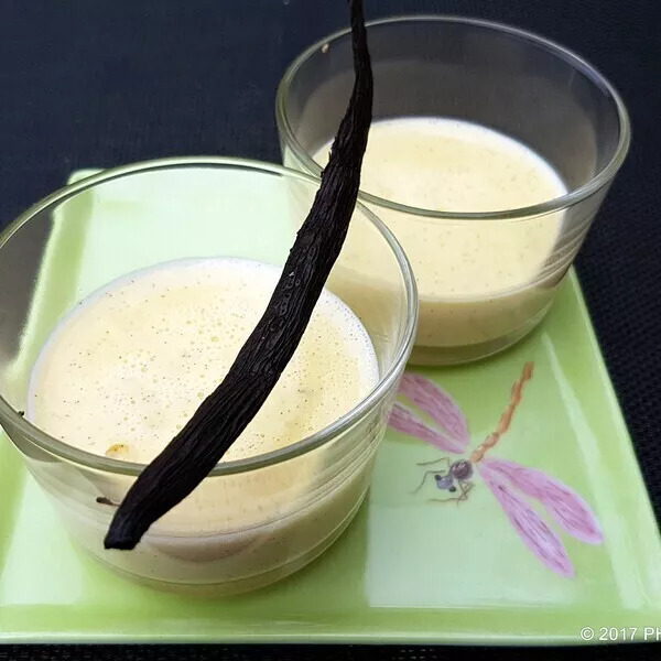 Crème anglaise vanillée