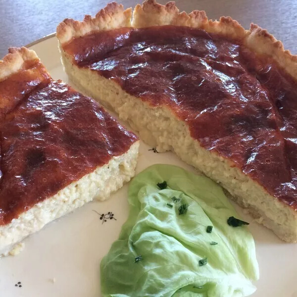 Goyère (ou Tarte au Maroilles) de Bonne-Maman (Lalie) - au i-Cook'in