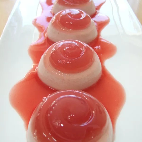 Mousse de fraises