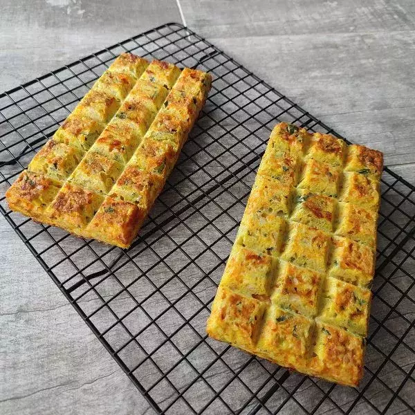 Tablettes courgette/carotte