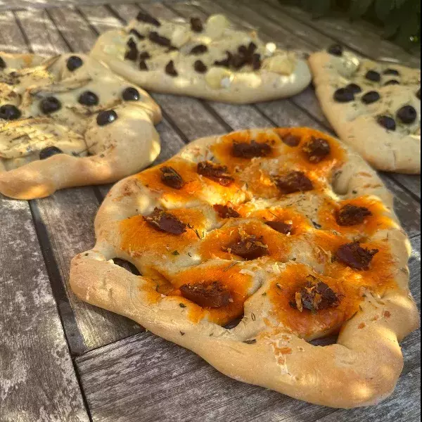 MINI FOCCACIA A PARTAGER