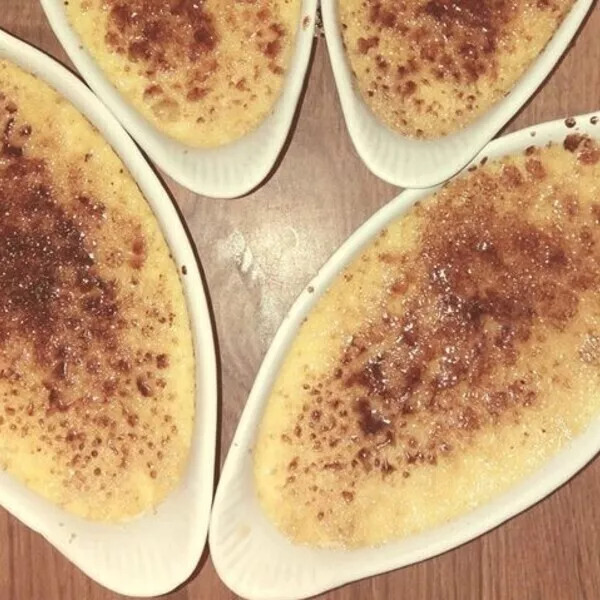 Crème brûlée facile