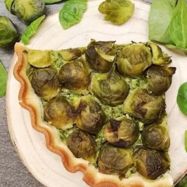 Tarte aux Choux de Bruxelles