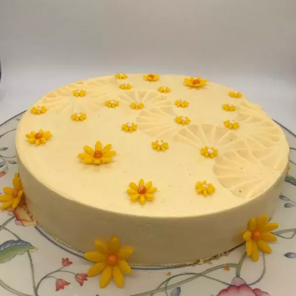 Entremets mangue -passion