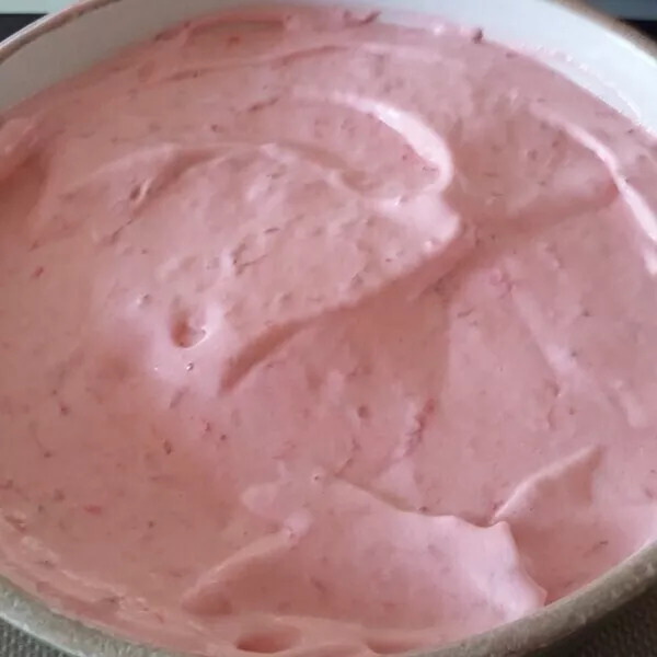 mousse a la fraise 