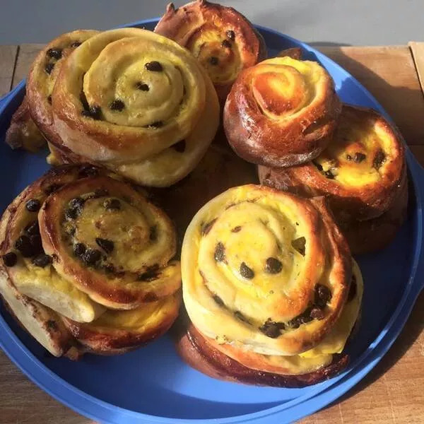 Escargot aux pépites de chocolat