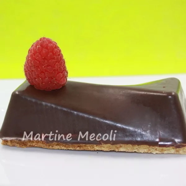 Barres torsadées meringuées à la framboise