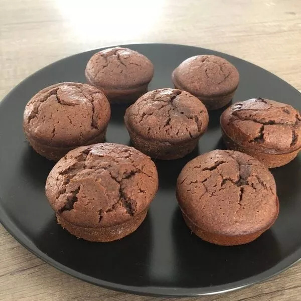 Muffins chocolat-noisettes