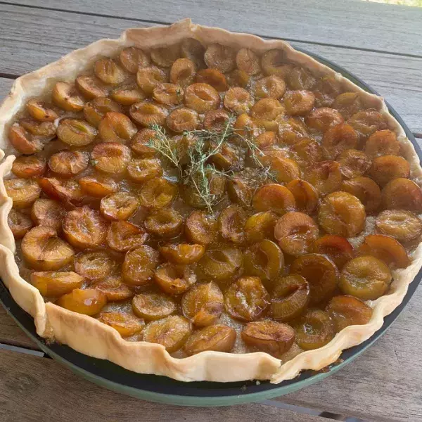 Tarte aux mirabelles