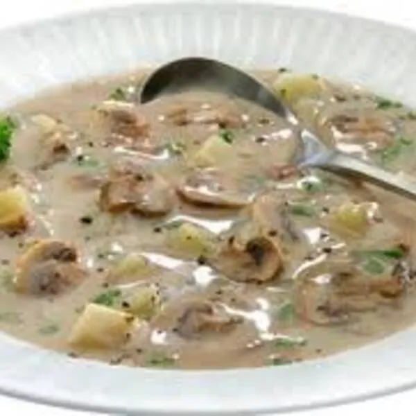 Soupe aux champignons