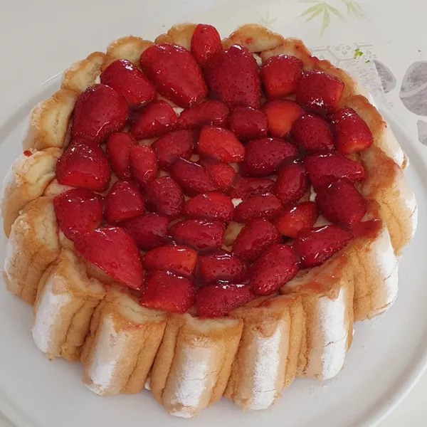 La charlotte aux fraises de Carole