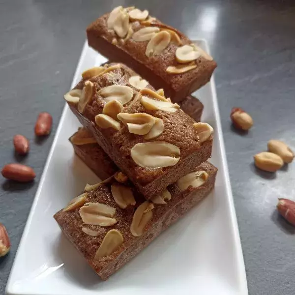 Financiers choco, noisettes, cacahuètes