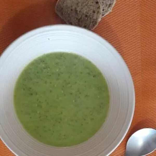 Velouté courgette chèvre