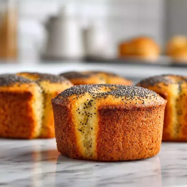 Mini cakes citron-pavot