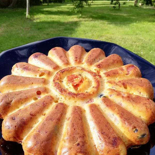 marguerite quiche thon fromage tomates olive