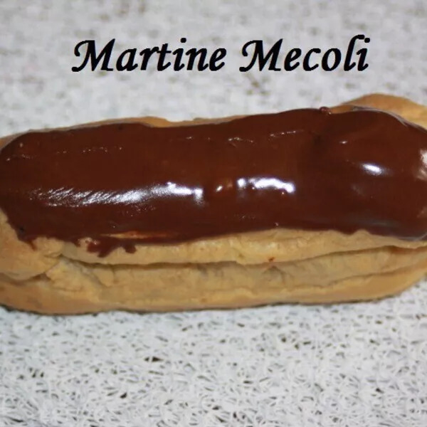 Eclairs au chocolat sans cook'in