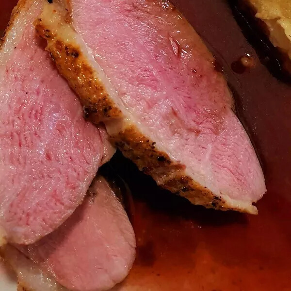 Magret de canard au paprika et jus aux épices