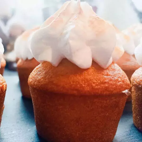 Mini Muffins fromage blanc, citron meringués