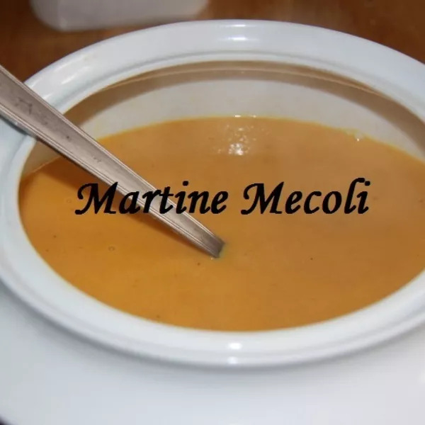 Velouté de carottes pour grande tablée