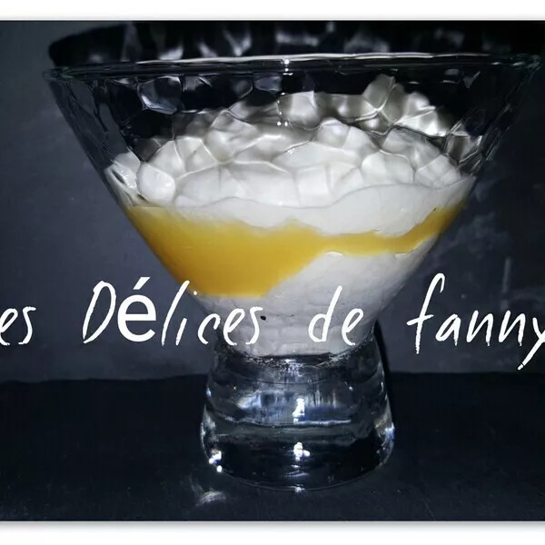 Mousse légère et lemoncurd 