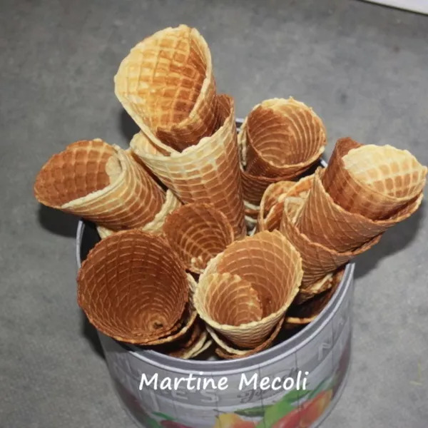 Pâte à cornets de glace sans cook'in