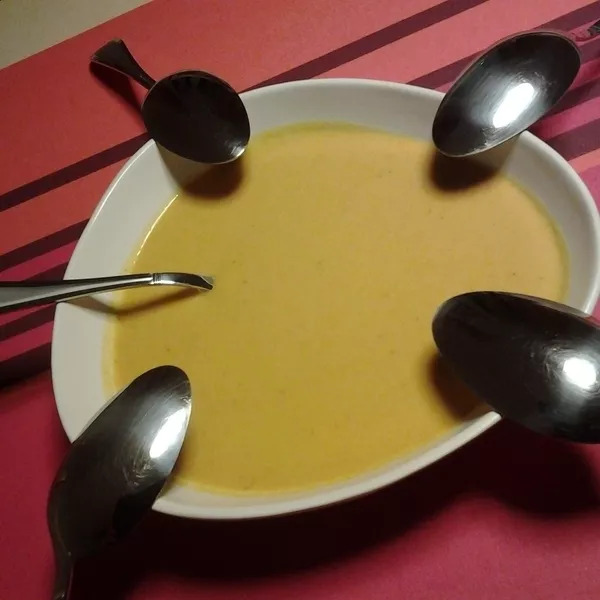 Velouté de potimarron aux épices 