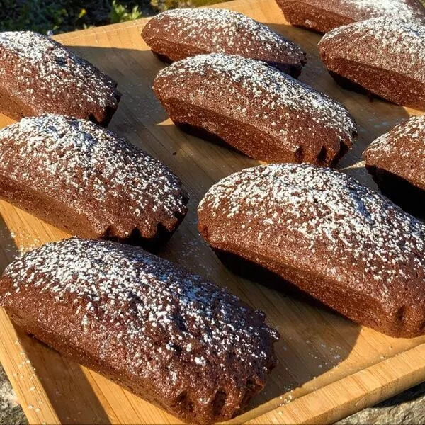 Petits cakes ultra-moelleux au chocolat (recette de Maelig Georgelin)