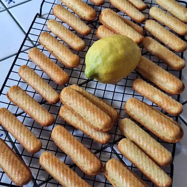 Madeleines allongées citronnées 🍋