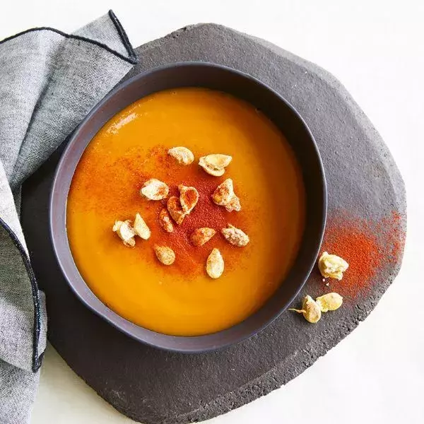 Soupe de courge au paprika