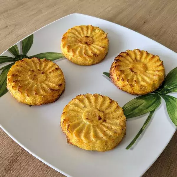 Flans de carottes et courgettes