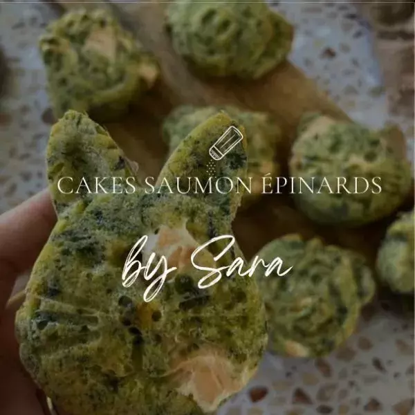 Cakes saumon épinard